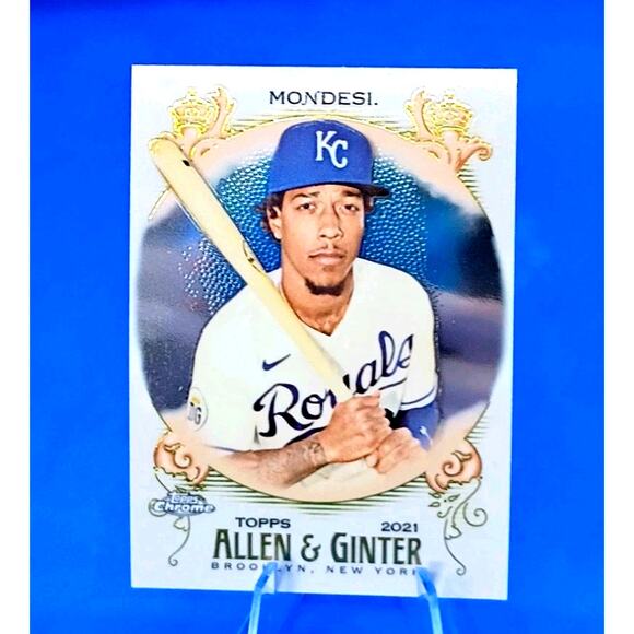 2021 Topps Allen & Ginter Chrome - Adalberto Mondesi #251 - Picture 1 of 4